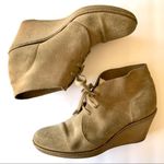 J.Crew MacAlister Suede Wedge Booties Size 9 Photo 4