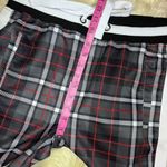 Screenshot plaid red/black/white joggers sz medium Red Photo 7