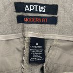 Apt. 9  Dress Pants Women Sz 8 Tan Stretch Modern Fit Slim Straight Leg 32x29 Photo 3