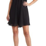 Jewel Badgley Mischka Beaded Halter Neck Dress in Black Size 4 NWOT Photo 0