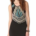 Free People Out Of Africa Deadstock Dress Geometric Aztec Mini Cut Out Back M Photo 4