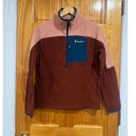Cotopaxi  Women's Multicolor Abrazo Half Zip Fleece Jacket Size XS Photo 0