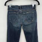 Mother The Looker Jaded Denim Size 25 Dark Wash Skinny Jeans Photo 5