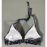 Draper James Navy Blue Floral Bikini Swim Top Bathing Suit Swimsuit Swimwear Size XS 🌸 Photo 2