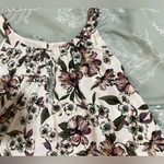 White House | Black Market  Floral Tiered Layers Tank Sleeveless Blouse Size M Photo 2