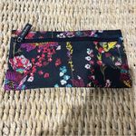 Vera Bradley  Lighten Up Double Zipper Pencil Pouch Midnight Wildflowers Photo 1