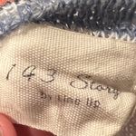 143 Story  Women’s Multicolor Striped Knit Long Sleeve Top Size L Photo 2