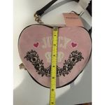 Juicy Couture NWT  Retro Chic Heart Dusty Pink Y2K Crossbody Handbag Viral P Photo 10