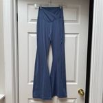 Aerie  High Waisted Crossover Flare Legging in Blue, size Medium Photo 1
