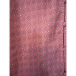 Carolina belle Orange Patterned V-Neck Blouse - Size L Photo 5