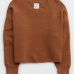 Aerie OFFLINE By  Home Stretch Drop Sleeve Sweater Horizon Medium Photo 0