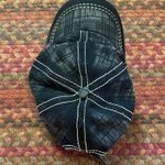 WOMENS BLACK & GREY CONTRAST STITCH BASEBALL CAP Photo 2