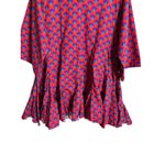Rhode Ryan Dress in Red Retro Rainbow Print Mini Womans XL Photo 4