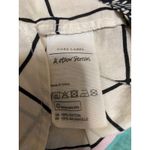 & Other Stories & Other Stories Multicolor Abstract Half Sleeve Button Down Tunic Shirt Top Sz 6 Photo 3