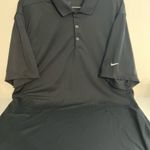 Nike  Men's Black Polo Shirt Photo 1