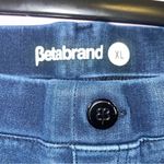 Betabrand XL Women's Blue Skinny Jeans Pull On Jegging Photo 3