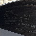 Coach  Jodee Signature C Thong Sandals Black Canvas Leather Women’s 8.5 🧡 Photo 6