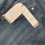 Time and Tru Maternity Straight Leg Jeans Blue Comfort Band Size XL 16 Photo 4