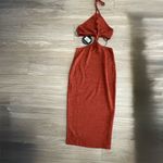 White Fox Boutique  Terracotta Midi Dress size s. NWT  break my stride midi rust Photo 2