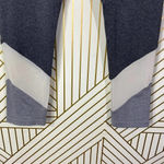 Lorna Jane  Asha Chevron Gray Cropped Mesh‎ Leggings Size US Small Photo 6