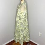 Hunter Bell ‎ Westin Midi Dress Green Gardenia Floral Sleeveless Photo 3