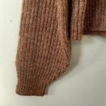 Old Navy brown tan knit sweater turtleneck style fall trendy women size small Photo 2