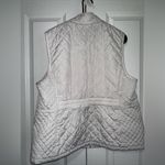 Croft & Barrow Lightweight Full Zip Quilted Vest White XL Photo 4
