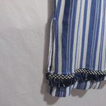 Pink Blush Blue Stripe Beachy Boho Swimsuit Cover Size M Photo 5