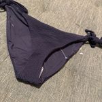 Becca  texture black Tie Side Hipster Bikini Bottom Photo 1