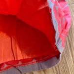 Esley  Sleeveless Pink Abstract A-Line Mini Dress Womens Medium Photo 11