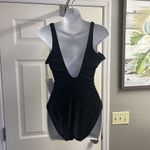 Good American  GSW0641 Size 3 Removable Pads Black One-Piece Swimsuit/bodysuit Photo 5