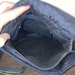 Green Wool Embroidery Crossbody Purse Made in Guatemala Photo 7