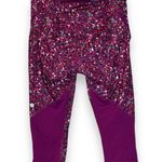 Lululemon Real Quick Crop Leggings Paradise Camo Regal Plum Womens Size 6 Photo 2