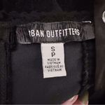 Urban Outfitters  Velvet Crop Top Corset Tank Black Photo 3