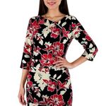 White House | Black Market WHBM womens size 6 Sheath Dress Draped neck Photo 1