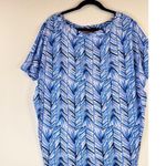 Lilly Pulitzer Womens Dress Blue Costa Verde Lowe Lapis Mini Short Sleeve Small Photo 4
