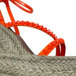 Christian Louboutin  Mafaldina Zeppa 120 Wedge Sandal Orange Size 40 Photo 12