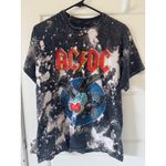 AC/DC Rare 1985 Fly On the Wall Tour Band Shirt Sz M Unisex Grunge Classic Rock Black Size M Photo 1