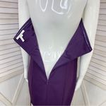 Max and Cleo  Rhinestone Detail Strapless‎ Sheath Dress Purple 2 Photo 4