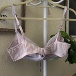 Purple lace bra with a bow, lace mesh and flower embroidery detailing Size 38 C Photo 1