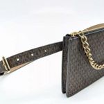 Michael Kors NEW  monogram chain detail belt bag Photo 2