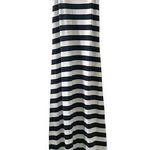 Forever 21  Black & White Striped Maxi Dress Photo 0