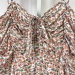 Missufe XL Chic Ditsy Floral Spaghetti Strap Mini Dress Ruched Boho Flowy Pink Photo 2
