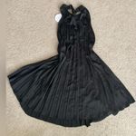 Petal and Pup NWT Ginnee Pleated Mini Dress Size Medium Black Photo 3