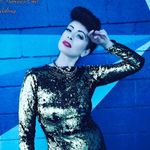 Alexis Glam Clothing by  Pierre Gold Sequin dress Photo 7