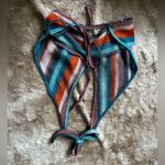 SheIn Striped Halter Crop Top Photo 5