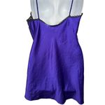 Victoria's Secret Vintage  Small Nightgown Slip Purple Black Lace Sexy Polyester Photo 5