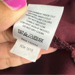 FIGS  Casma Three-Pocket Scrub Top Size Small Burgundy PO 1619 FW1100 Photo 6