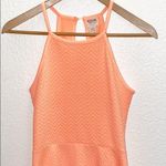 Mossimo Peach Skater Chevron High Neck Tank Dress Size XS Photo 1