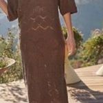 Free People  Beach Islamadora Crochet Knit Maxi Dress Photo 0